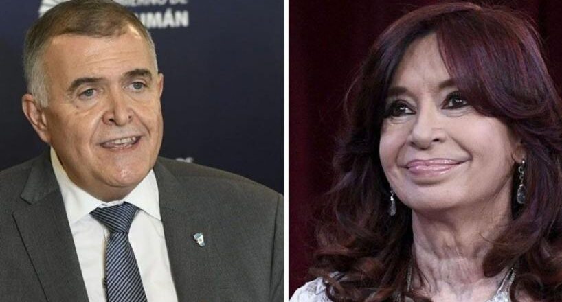 Urgente: el comunicado oficial del gobernador de Tucumán, Osvaldo Jaldo, sobre Cristina Kirchner