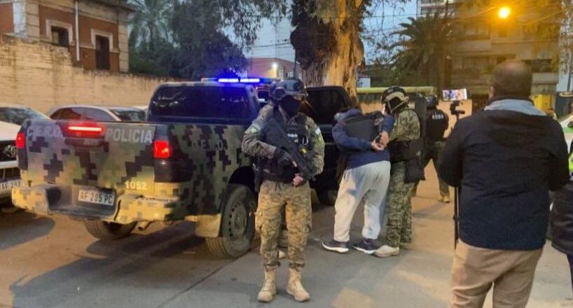 VIDEO: Así trasladaron a “Chipi” Giménez al penal de Benjamín Paz