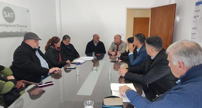 La SAT trabaja junto al municipio de Concepción para mejorar los servicios de agua y cloacas