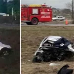 Conductor a contramano por la autopista a Famaillá: tres muertos en choque frontal cerca del lugar del accidente múltiple del viernes