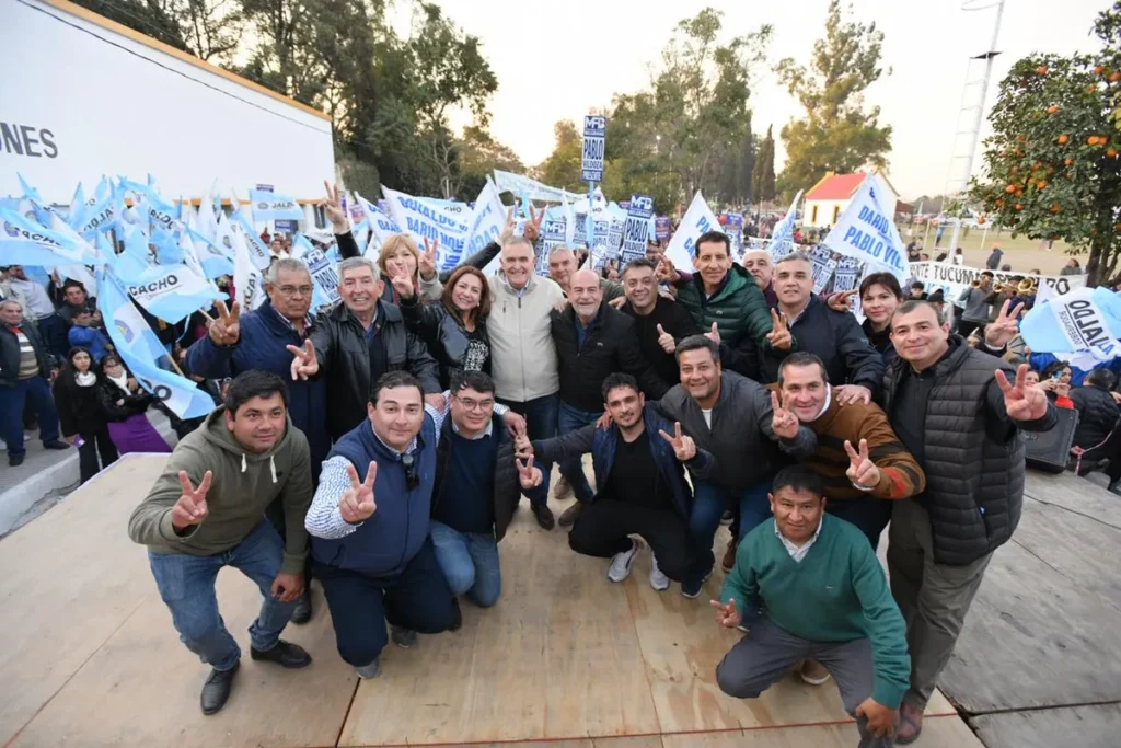 Jaldo encabezó un acto junto al Movimiento Peronista del Este