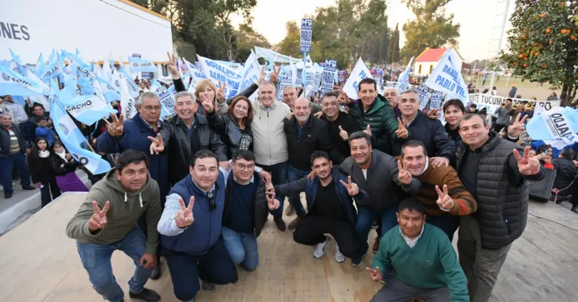 Jaldo encabezó un acto junto al Movimiento Peronista del Este
