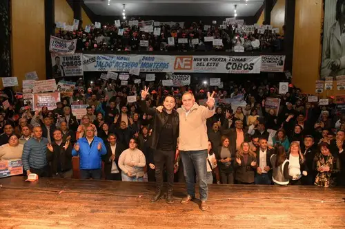 Jaldo encabezó un acto del PJ junto a la Nueva Fuerza del Este