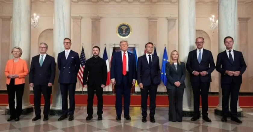 Trump promete “muy buena protección” a Ucrania y no descarta el despliegue de fuerzas de paz