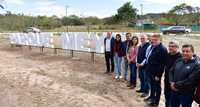 “Para las familias”: en septiembre culminarían las obras del Parque Meyer, en El Cadillal