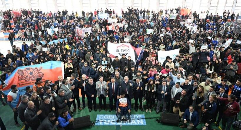 “Vale la pena”: el mensaje de Jaldo a los jóvenes tucumanos en el cierre de los Juegos Evita Provinciales