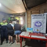 Secuestraron 400 dosis de cocaína en una vivienda donde cumplía arresto domiciliario una mujer por una causa de narcomenudeo