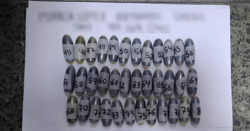 Capsuleros en Tucumán: captura de dos hombres con más de 2 kg de droga ingerida