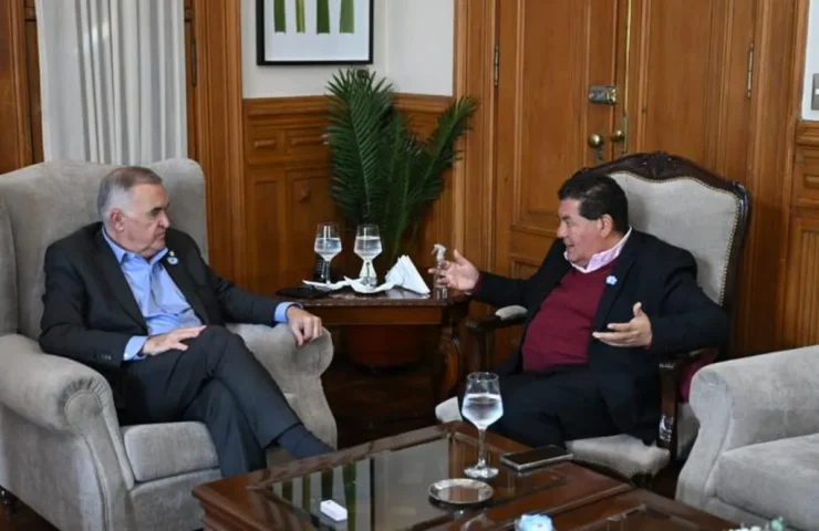 Jaldo se reunió con Enrique Orellana para avanzar en temas de gestión