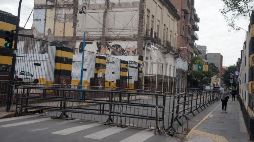 La Municipalidad y la SAT trabajaron juntos para arreglar filtraciones en la zona del edificio con riesgo de colapso