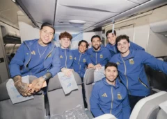 La Selección Argentina viajó a Estados Unidos para comenzar la concentración mundialista