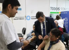 Este sábado, el nodo del 107 registró una exitosa jornada de vacunación