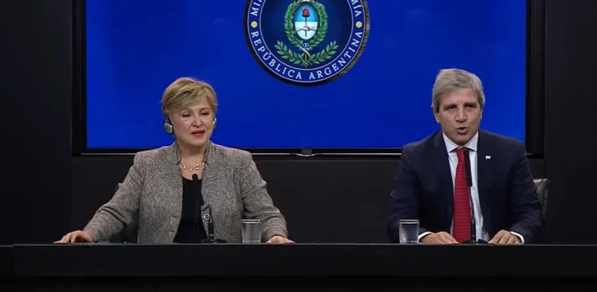 Kristalina Georgieva celebró la acumulación de reservas por parte del BCRA