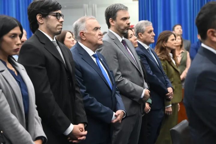 Jaldo participó de la asunción de dos nuevos jueces del Tribunal Oral Federal