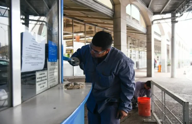 Avanzan las obras de transformación en la Terminal de Ómnibus de Tucumán